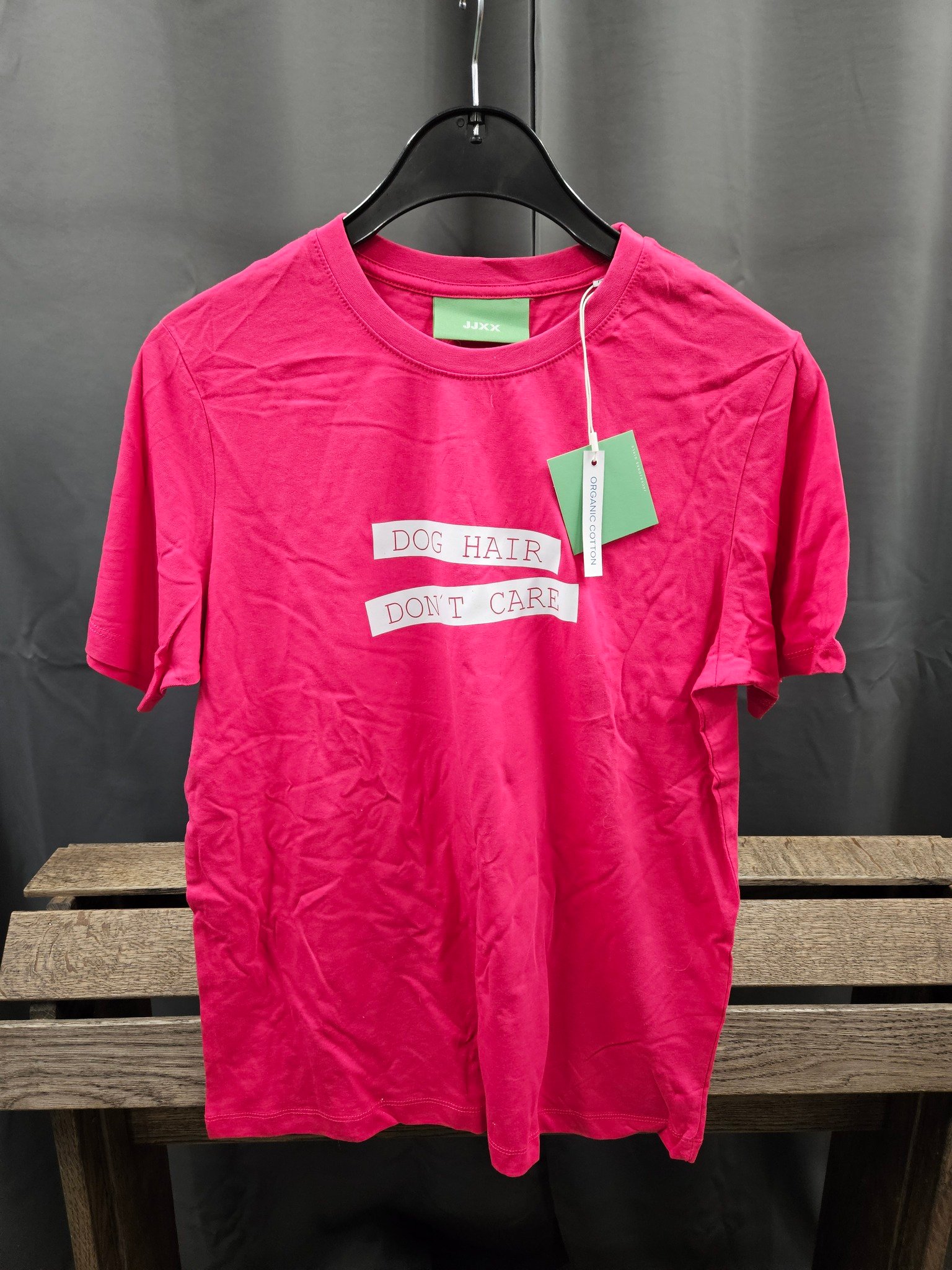 T-shirt "Dog hair, don't care"
